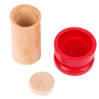 Botellas de Aromas Montessori, Juguete Sensorial Olfativo, Juego de Madera para Combinar Aromas, para la Educación Infantil