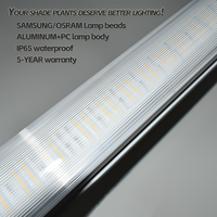 ROHE Lampe de culture LED sous canopée personnalisée 150W 120W 100W et plus, vert émeraude, spectre complet, dimmable