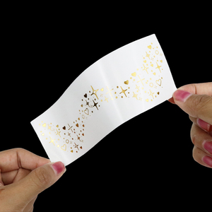 Gp Bán Buôn Tùy Biến Cầu Vồng Tàn Nhang Long Lanh Không Thấm Nước Lâu Dài Hình Xăm Tạm Thời Dán Của Phụ Nữ Thời Trang Giấy Mặt - Product Image 2