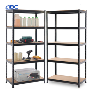 Wholesale Easy To Assemble 5layers Boltless Racking Shelves Galvanized Steel Stacking Storage Shelf Racks For Garage