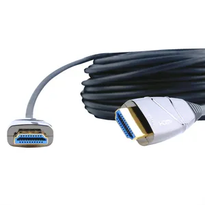 Oem hdmi aoc כבל סיב אופטי 20 מטר 8K 60 הרץ hdmi2.1 48gbps hdr10 arc hdcp2.2 גמיש עבור hdtv 4k מקרן טלוויזיה