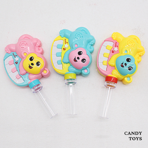 Bonbons durs en forme d'animaux 2023, bonbons gélifiés fourrés, jouets musicaux singe piano Cosby dessin animé pour enfants - Product Image 1