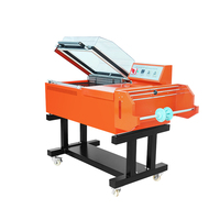 Machine d'emballage sous film rétractable semi-automatique 2 en 1 BFS-5540 pour l'emballage de boissons, la fermeture et la découpe de boîtes et de livres
