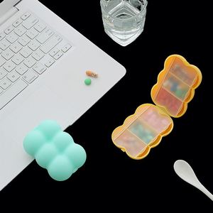 Organisateur de pilules léger à 6 compartiments, idéal pour les voyages et le bureau – Vente Flash - Product Image 2
