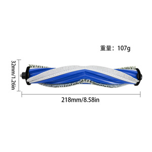 Cepillo Principal Ecovacs X5 Pro Compatible con X5 PRO X5 MAX X5 Pro Ultra X2S, Accesorio de Nylon para Aspiradora, Uso Doméstico - Product Image 3