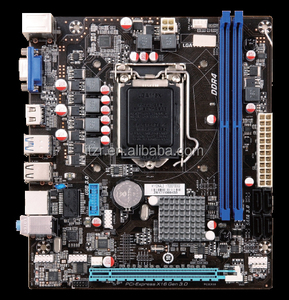เมนบอร์ด Ethernet 1000M LAN DDR4 2133 LGA1151 H110 รองรับแรม 16/32GB USB3.0 สำหรับเล่นเกมประสิทธิภาพสูง Vga LGA 1151 H110 - Product Image 1