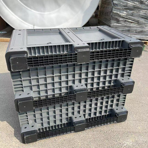 Hdpe קופסת פלסטיק מוצק hdpe מיכל בתפזורת מיכל עם גלגל - Product Image 6