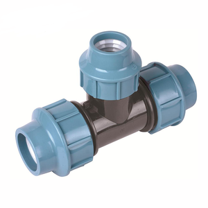 Material de Plomería, Sistema de Riego Agrícola, Conector de Compresión de PP, Riego de Jardín, Accesorios de Riego para Conexión de Tuberías, Doble PP - Product Image 2