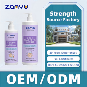 Set <span class=keywords><strong>de</strong></span> Cuidado para Bebés con Lavanda <span class=keywords><strong>de</strong></span> Marca Privada: Champú, <span class=keywords><strong>Gel</strong></span> <span class=keywords><strong>de</strong></span> <span class=keywords><strong>Baño</strong></span> y Acondicionador Herbal 500ml+980ml, Refrescante, Suave y Calmante - Product Image 6