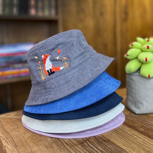 Personalizado Diy bordado hecho a mano patrón cubo sombrero <span class=keywords><strong>pescador</strong></span> sombrero deportivo Casual dibujos animados Floral sombrero - Product Image 6