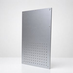 Custom OEM Aluminum Mounting Plate CNC Drilling Tapping Factory for <b>Machinery</b> and Industrial Equipment Assembly - Product Image 4