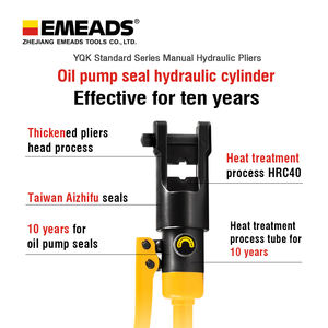 Emeads-Herramienta de crimpado de cable hidráulico <span class=keywords><strong>Goplus</strong></span>, herramienta de crimpado de terminal de batería con 1 ", manual de 12 toneladas, Gomeads, - Product Image 6