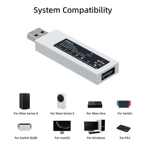 Mayflash MAGIC-X อะแดปเตอร์ไร้สาย,สำหรับ Xbox Series BT แปลง USB สำหรับ Nintendo Switch สำหรับอบไอน้ำสำหรับ PS5ควบคุมสำหรับ Windows