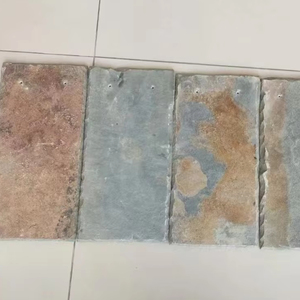 Thiết kế hiện đại tự nhiên <span class=keywords><strong>Slate</strong></span> Roof Tiles slabs <span class=keywords><strong>Rust</strong></span>-Colored nhà máy trực tiếp từ Trung Quốc cho khách sạn biệt thự Chống xói mòn cao - Product Image 1