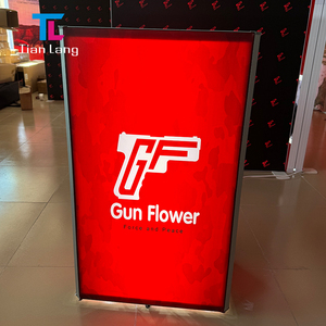 Contador de promoción Modular de publicidad de Feria Comercial portátil de 6 pies, nuevo diseño, equipo de Feria Comercial de Seg bloqueable de aluminio sin marco - Product Image 2