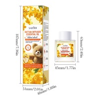 Diffuseur en rotin à l'huile essentielle parfumée à l'osmanthus, écologique, parfum naturel longue durée, désodorisant d'ambiance, aromathérapie pour la maison