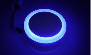 RGB điều khiển từ xa thiết kế hiện đại bề mặt gắn 3 + 3W Vòng LED Downlight hai màu nhôm bảng điều chỉnh - Product Image 3