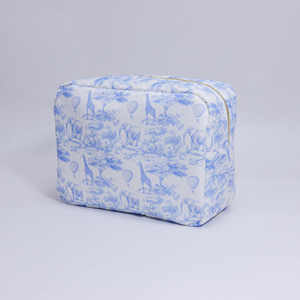 Custom Printed Animal Pattern Nylon Cosmetic Bag Eco-Friendly Waterproof Zipper Toiletry Pouch Travel Essential Ladies <b>Makeup</b> - Product Image 3