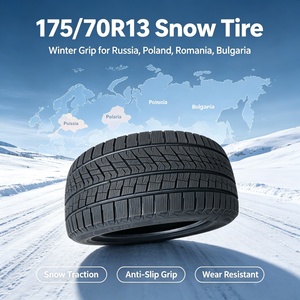 Pneumatico Invernale EW 175/70R13 82T Antiscivolo per Veicoli Elettrici Mini e Auto Supermini Classiche - Product Image 1