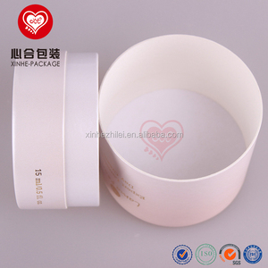 Caja redonda de crema cosmética de cartón vacía del fabricante, laminación brillante impresa, hecha de papel de arte para embalaje de botellas de plástico - Product Image 6