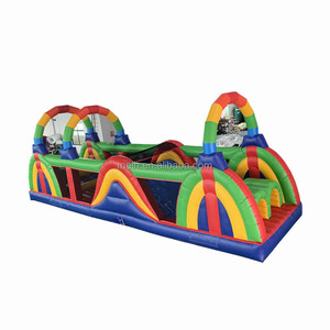 Castillo hinchable <span class=keywords><strong>para</strong></span> saltar, pista <span class=keywords><strong>de</strong></span> obstáculos <span class=keywords><strong>de</strong></span> tierra, personalizado <span class=keywords><strong>de</strong></span> fábrica, nuevo diseño, a la venta - Product Image 1