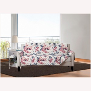 ULTRASONIC Microfiber Country Cottage Floral <strong>Sofa</strong> Slipcover Quilted Couch <strong>Cover</strong> Protector for <strong>Pets</strong> Furniture <strong>Pet</strong> Couch <strong>Covers</strong> - Product Image 3