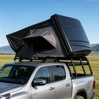 Tente de toit latérale ABS pour voiture, une chambre, grand espace, ouverture rapide automatique, quatre saisons, imperméable, protection UV50+, coque rigide, camping en plein air