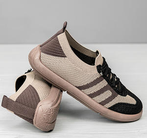 รองเท้าเดินออกกำลังกายกลางแจ้งลำลองสำหรับผู้หญิง, รองเท้าโลฟเฟอร์ส้นเตี้ยรองเท้าสลิปออนน้ำหนักเบาสวมใส่สบายในฤดูร้อน - Product Image 2