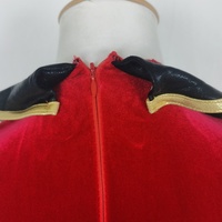 Costume de danse jazz showman en velours rouge pour ballet porter une robe de danse de performance professionnelle