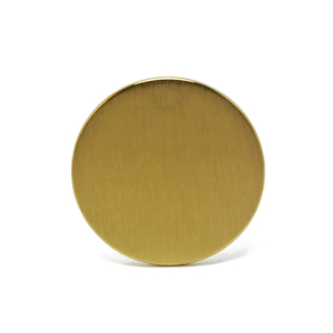 Koin DIY Kosong Bulat Emas 20/25/30/35/40/45/50mm, Token, Badge Hitam, Tag Perak, Papan Nama Logam, Koin Baja Anti Karat - Product Image 2