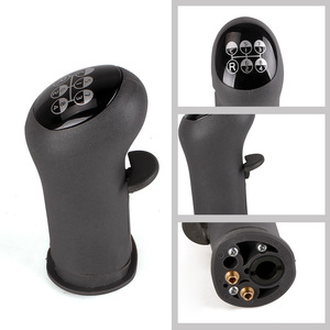 Volvo Gear <b>Shift</b> <b>Knob</b> 20488067 Black Plastic Ergonomic Transmission Handle For Medium Heavy-Duty Trucks - Product Image 5