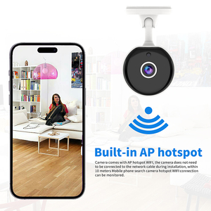 Cámara inteligente <span class=keywords><strong>Ip</strong></span> Wifi para interiores, monitor de bebé, visión nocturna, detección Ai, minicámaras de vigilancia, cámara Wifi para monitor de bebé - Product Image 3
