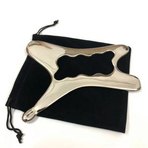 Juego de masajeador Facial de herramientas IASTM de acero inoxidable 304 para raspado de liberación miofascial de músculos faciales con técnica Guasha - Product Image 6