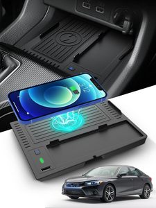 Chargeur sans fil pour véhicule, panneau de charge intégré au tableau de bord, design épuré, charge rapide <span class=keywords><strong>Qi</strong></span>, large compatibilité - Product Image 6