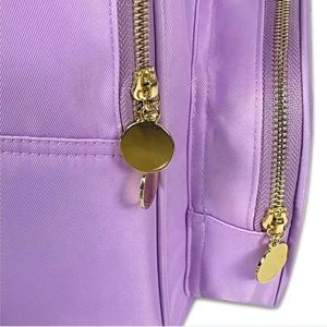 Wholesale Fashion Gift Custom Large Waterproof Purple Oxford Girls Boys Children <b>Backpack</b> <b>School</b> Bags Set With Garniture - Product Image 6