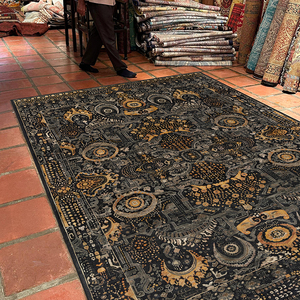 Nouveau Tapis 2025 pour Salon et Chambre à Coucher, Antidérapant, Style Vintage Chic Géométrique, <span class=keywords><strong>Nettoyage</strong></span> à Sec, Personnalisable, Épaisseur 9mm - Product Image 3
