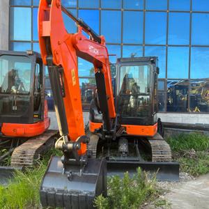 Excavadora de cadenas HITACHI ZX50U usada, precio bajo, envío gratis, nuevo modelo, excavadora hidráulica agrícola pequeña de 5 toneladas - Product Image 4