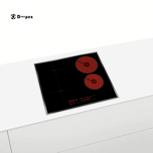 Placa de Inducción y Vitrocerámica Eléctrica de 4 Quemadores con Control Táctil, Directo de Fábrica, para Cocina - Product Image 2