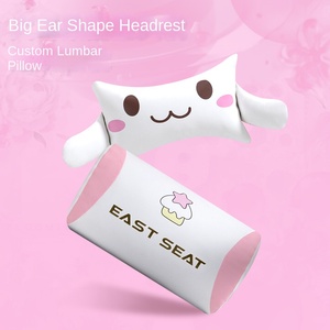 <span class=keywords><strong>Silla</strong></span> <span class=keywords><strong>Gamer</strong></span> Giratoria Blanca de Cuero PU Estilo Racing con Diseño de <span class=keywords><strong>Cinnamoroll</strong></span>, Estructura de Acero Inoxidable, Elevación a Gas de 3 Niveles y Cojín Acolchado - Product Image 5