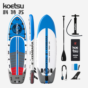 Koetsu Inflatable Sup Board 12.5kg Portable Pvc For Lakes Rivers Unisex - Product Image 1