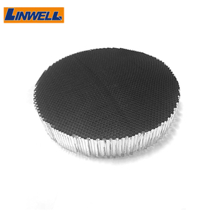 Pannelli laterali strutturali esterni con pannello a nido d'ape in alluminio a lamelle perforate pannelli compositi in alluminio - Product Image 4