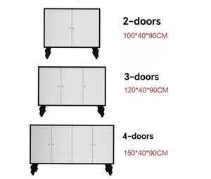 Mobile Ecologico Tradizionale in Legno Massello di Grande Capacità e Durevole per <span class=keywords><strong>Quadri</strong></span> e Scarpe, per Soggiorno e Bar Domestico - Product Image 6
