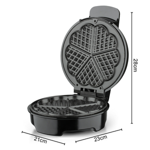 Gaufrier à œufs rond, 5 pièces, meilleure vente, appareil à gaufres Mini coeur pour maison - Product Image 5