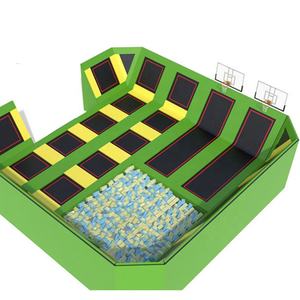 Aire de jeux intérieure multifonctionnelle Grande aire de jeux Piscine intérieure en mousse Parc de trampoline pour enfants <span class=keywords><strong>Parcours</strong></span> <span class=keywords><strong>Ninja</strong></span> à vendre - Product Image 1