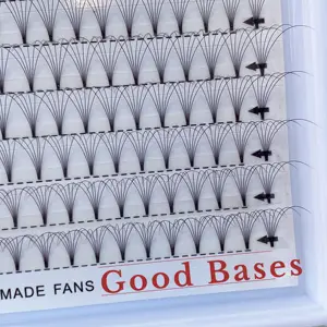 Flourishing Lashes 7D Pre Made volume fans lashes Ultra Black XXL XL big trays eyelash extensions