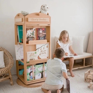 Estantería <span class=keywords><strong>para</strong></span> niños, cajón, estantería, organizador <span class=keywords><strong>de</strong></span> almacenamiento, gabinete, <span class=keywords><strong>juguetes</strong></span>, estante <span class=keywords><strong>de</strong></span> exhibición, estante <span class=keywords><strong>de</strong></span> exhibición <span class=keywords><strong>de</strong></span> libros <span class=keywords><strong>de</strong></span> nivel, estantería giratoria - Product Image 4