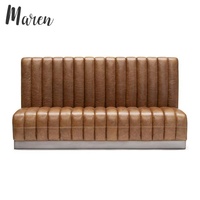 Canapé d'angle moderne en cuir PU sur mesure pour restaurant, hôtel, club, bar ou maison, 4 places