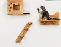 Plate-forme de saut pour la maison étagères murales pour chat piste d'escalade pour chat étagères murales modernes meubles muraux multifonctionnels pour chat