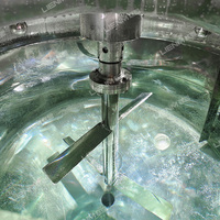 LIENM Réservoir de mélange 200l en acier inoxydable pour pâte de cacahuètes Réservoir de mélangeur sous vide 50l pour mélanger le shampooing