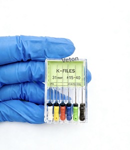 ملفات K عالية الجودة من الفولاذ المقاوم للصدأ لعلاج قنوات الجذور في طب الأسنان لعلاج فعال للجذور - Product Image 6